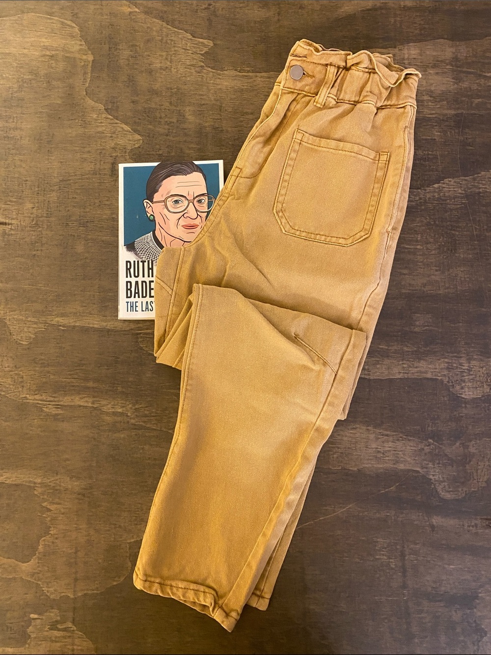 Bohme High-Rise Straight Leg Women’s Jeans in Tan